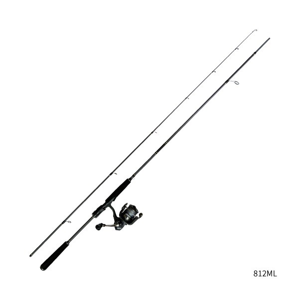 KULIA SEABASS SET【カーボン製2ピースシーバスロッドとPEライン付スピニングリールのセット】(812ML)